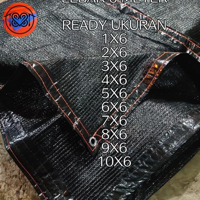 Paranet 90/ 95% Lebar 6 meter siap kirim