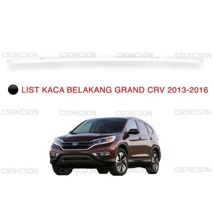 Promo List Kaca Belakang Grand All New Crv 2013 2016 Chrome