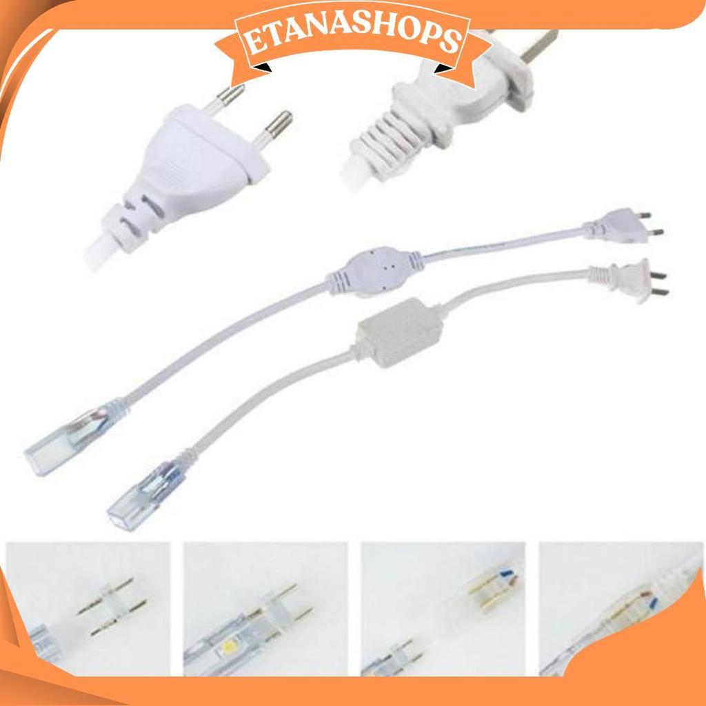 Soket Lampu Strip/Soket Rgb/Controller Rgb/Neon Flex/Adaptor Led Strip 220 Volt D Ori