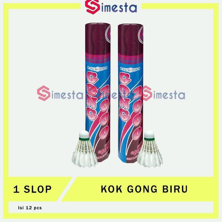 Shuttlecock badminton Shuttle Cock Gong2000 Kok Gong 2000 biru