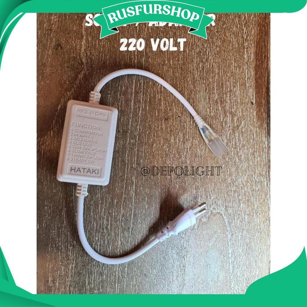 Soket Lampu Strip/Soket Rgb/Controller Rgb/Neon Flex/Adaptor Led Strip 220 Volt D Sale