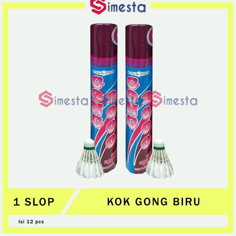 Shuttlecock badminton Shuttle Cock Gong2000 Kok Gong 2000 biru