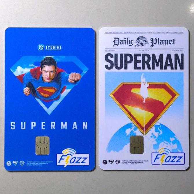 Flazz Bca Gen 2 Superman Free Plastik