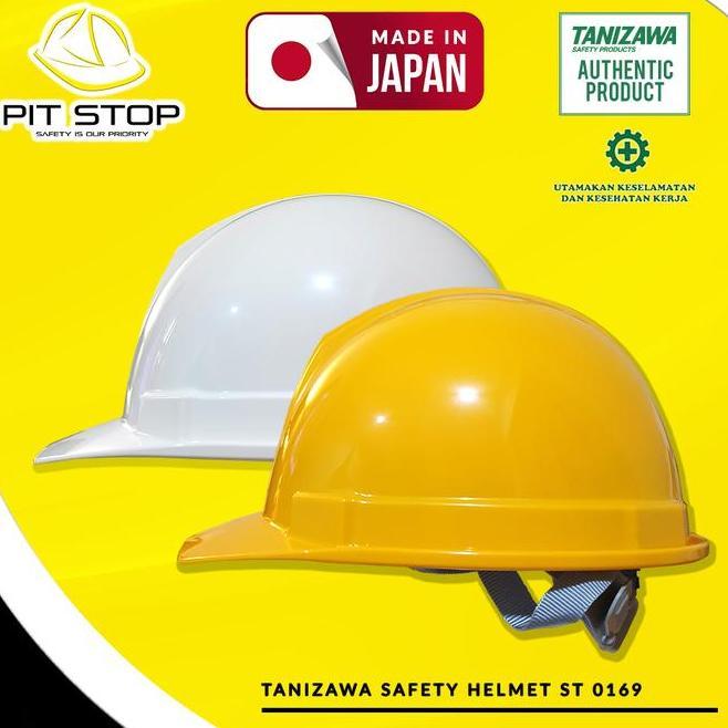 Helm Proyek Safety Tanizawa St 0169 Helmet Bangunan Japan