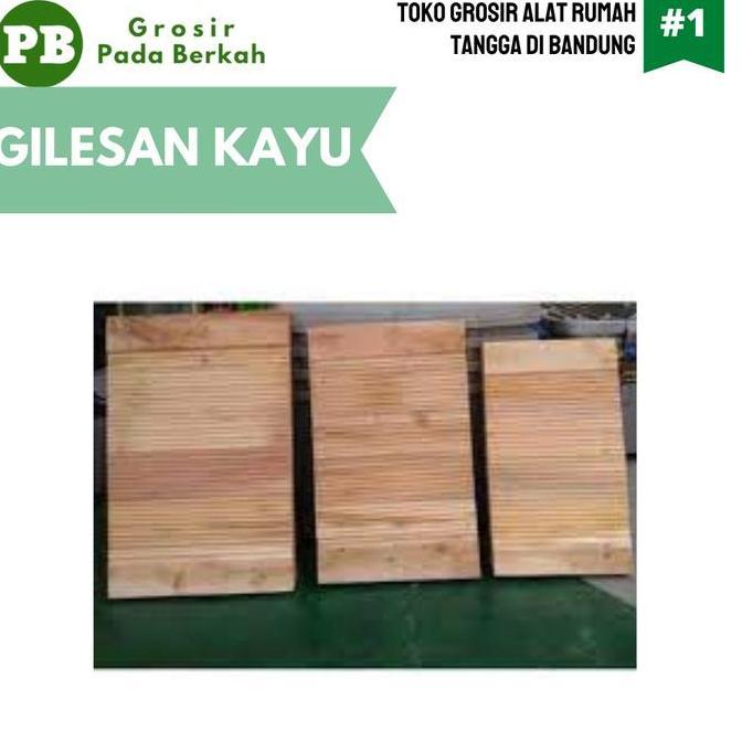 Papan Cuci Baju Kayu Papan Gilasan Papan Cuci Kayu Kamper Gilesan Baju CO