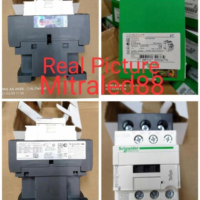 Promo Kontaktor Lcid 25 SCHNEIDER LCID25/LCID25M7 CONTACTOR 220V Telemecaniq Diskon