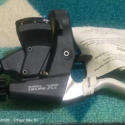 BRAKE SHIFTER DEORE XT KIRI 3 SPEED ST M739 NOS ORIGINAL DAN TERPERCAYA