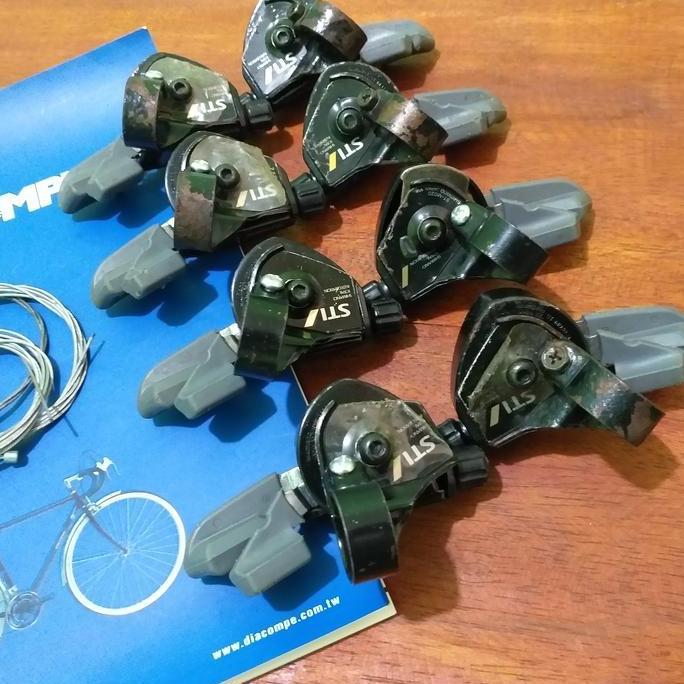 SHIFTER SHIMANO STI M020 JAPAN NOS ORIGINAL DAN TERPERCAYA