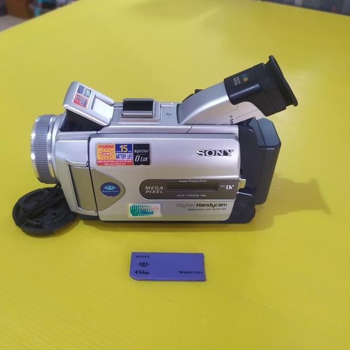Terlaris Shooting Video Jadul Pakai Handycam Sony Mini Dv Trv40E Vintage Klasik
