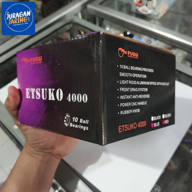 Reel Pancing Etsuko 4000 FUGU Terlaris
