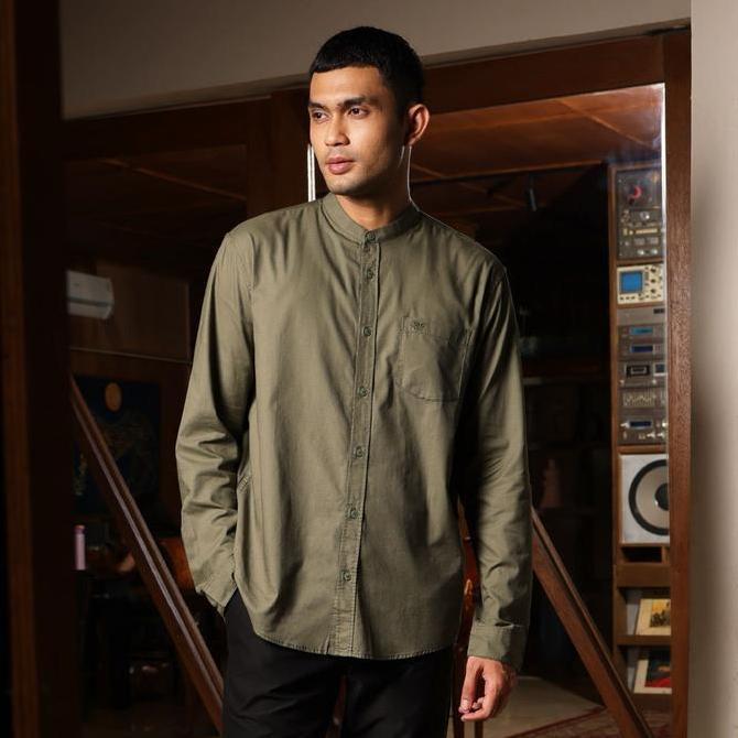 Emba Classic - Rona Kemeja Koko Pria Kerah Shanghai Lengan Panjang Collection Baju Muslim