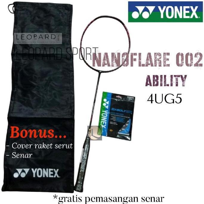 Raket Badminton Yonex Nanoflare 002 Ability / Raket Nanoflare Ability