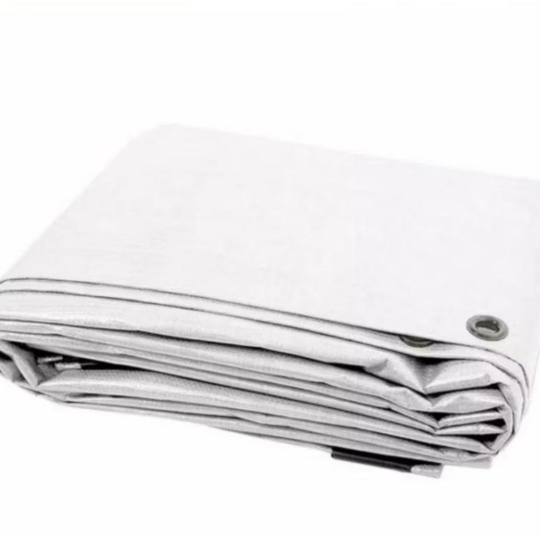 Promo Cod Grosir  Terpal Korea A20 Putih White Meteran Ukuran Custom Bebas Untuk Tenda Terop Tutup T