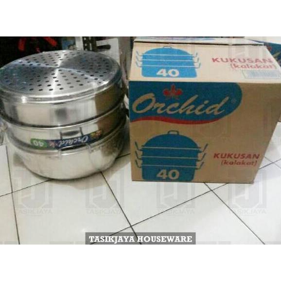 TERMURAH - KALAKAT PANCI KUKUS 40 CM / KLAKAT KUKUSAN ORCHID 40CM SUSUN 3
