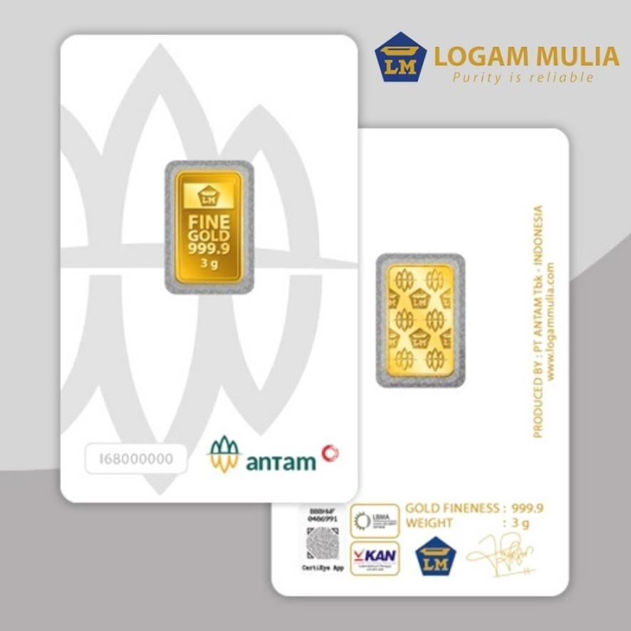 New- 0.5 GRAM - 3 GRAM ANTAM TERBAR