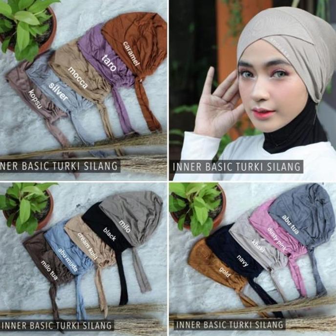 Promo Inner Basic Turki Silang / Tali Kaos Rayon Ciput Jilbab Ciput Era Cod