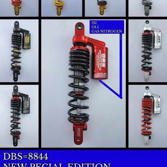 SHOCK BREAKER BLK TABUNG ATAS DBS =8844 BY MGV HONDA VARIO 160 UK340MM Original