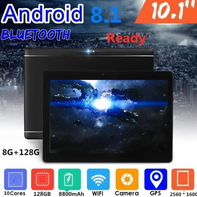 New- TABLET PC ANDROID ZNIFER RAM 8GB 128GB HSDPA WIFI GARANSI 10 INCH