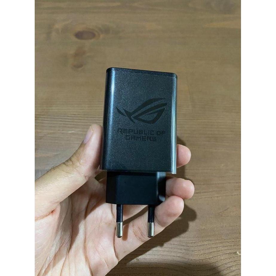 Asus Adapter Hyper Charger 30W Rog Phone 3 Rog 2 Original EU Terlaris