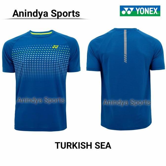 Kaos Jersey Badminton Original Yonex Mens Round Neck T-Shirt 1727 Terlaris