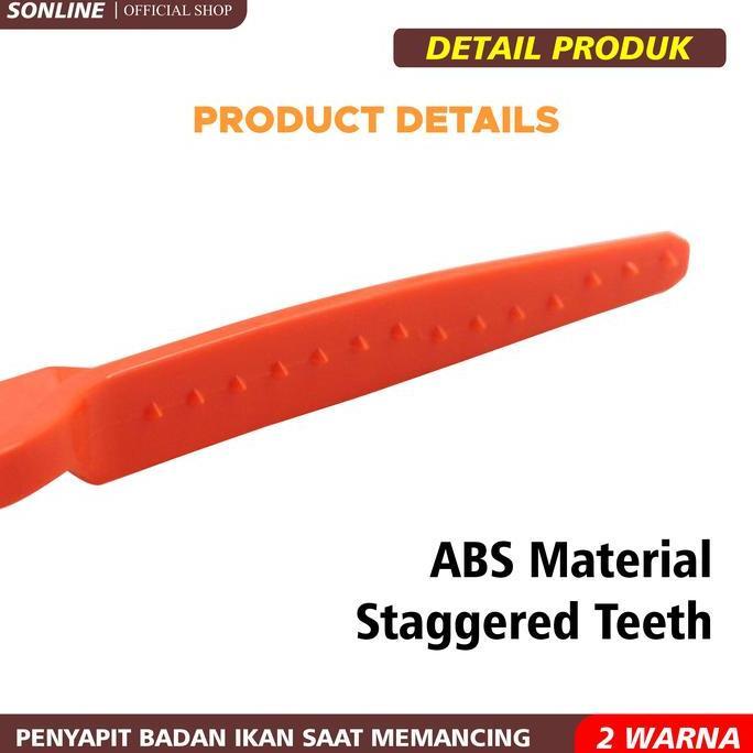 Lipgrip Plastik PENJEPIT IKAN kecil atau ikan berduri Umpan Joran Pancing