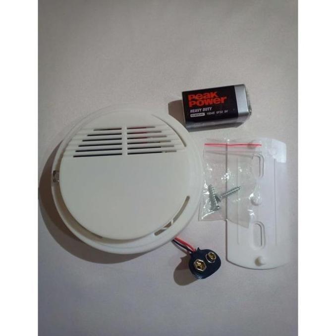 ] Portable Smoke Detector SS-168 / Smoke Alarm BATTERY