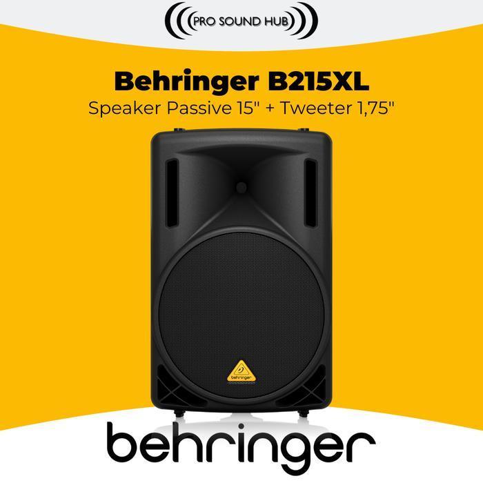 Behringer B215Xl Passive Speaker Pasif 15" 15 Inch 1000 Watt B-215Xl B 215Xl 215 Floor Monitor Origi