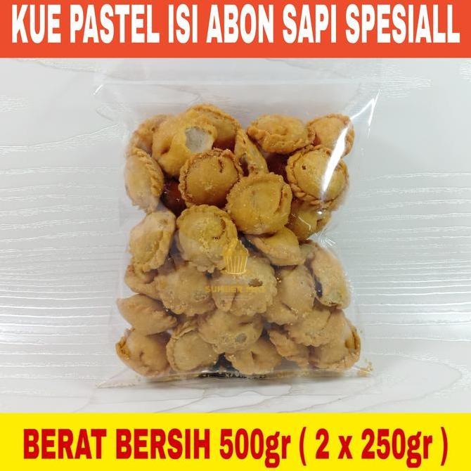 Pastel Abon 500Gr / Pastel Abon Sapi / Kue Pastel / Pastel Kering / Kiloan