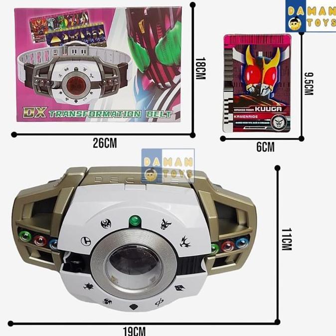 Sabuk Kamen Rider Dx Decade Driver Belt