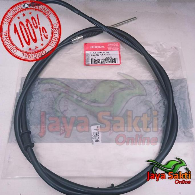 KABEL REM BELAKANG BEAT NEW 2020 DELUXE ASLI HONDA Terlaris