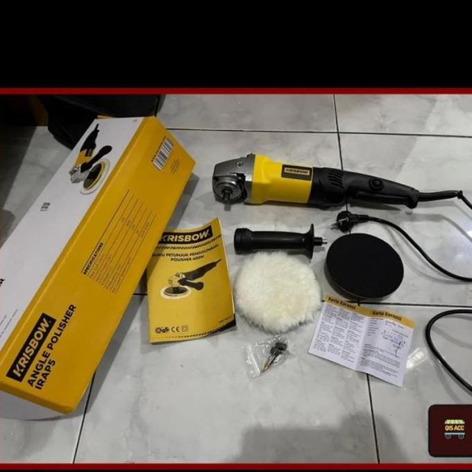 Murah Krisbow Mesin Angle Polisher Mobil Mesin Poles Tangan Mobil Krisbow