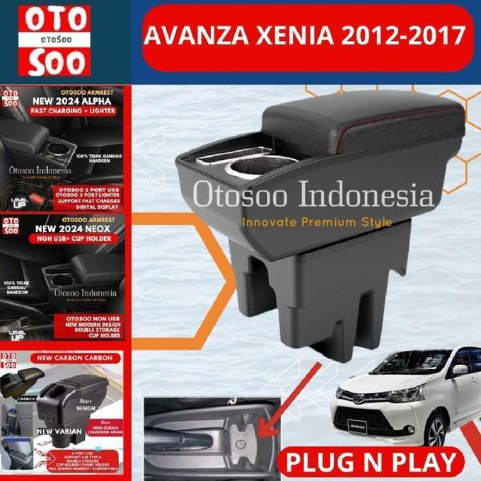 Armrest Avanza Xenia 2012-2017 - Console Box Avanza Xenia 2012-2017-Otosoo Indonesia Kualitas Terbai