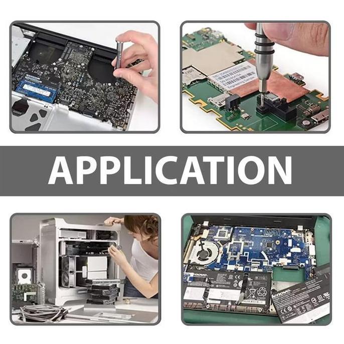 Cunciki5 - Paket Lengkap Baut Komputer 228Pcs Screw Set Cpu Casing Fan Spacer Ring