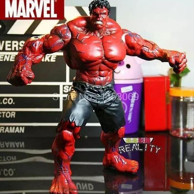 Hulk Merah Action Figure Marvel Red Hulk