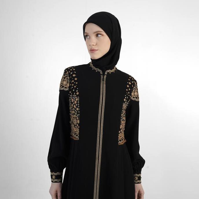 Sale Hikmat A3868 - Wild Grace Gamis Abaya Wanita