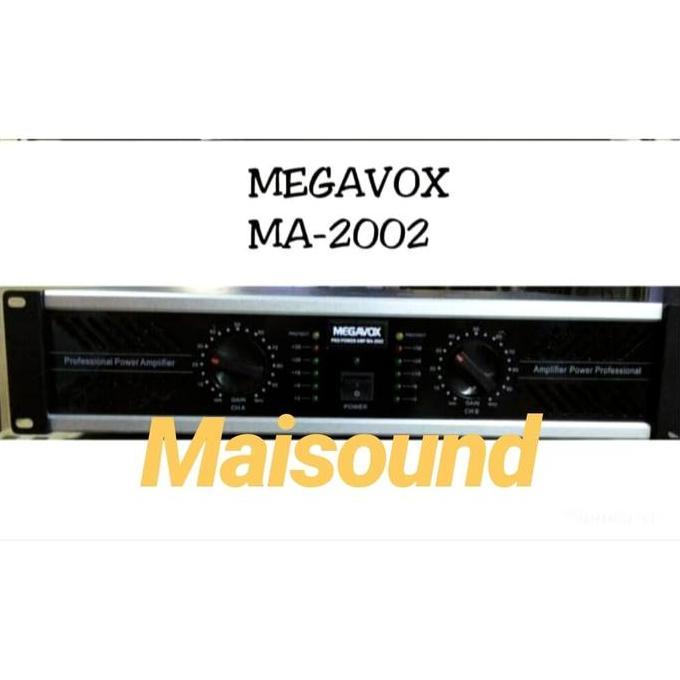 POWER AMPLI MEGAVOX MA 2002 AMPLIFIER MEGAVOX MA2002
