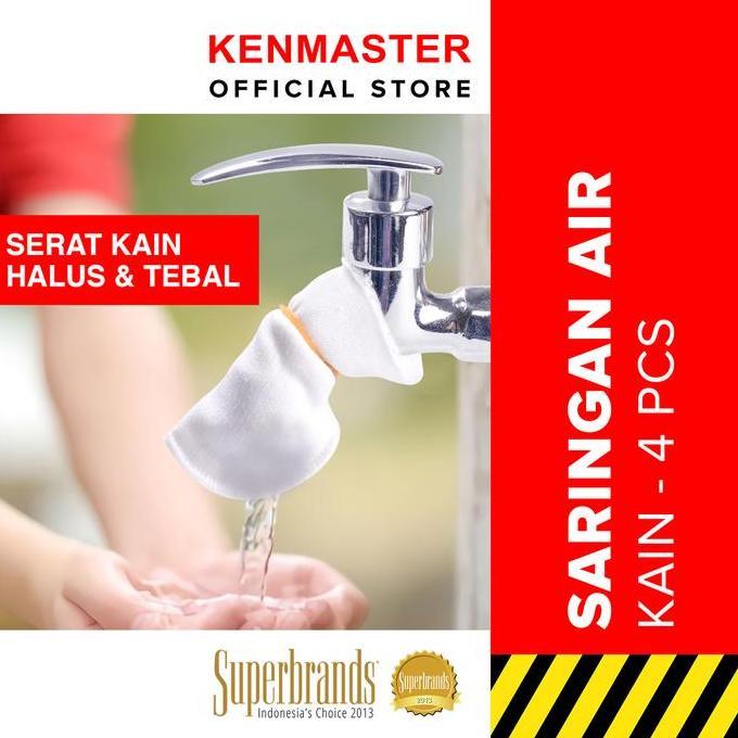 Terlaris Kent Saringan Kran Air Kain / Filter Air Kain / Water Filter / Filter Air Kran Isi 4 Pcs - 