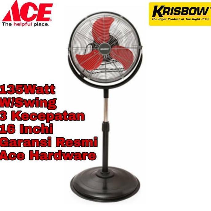 Terlaris Kipas Angin Lantai 16 Inch Krisbow Garansi Resmi Ace Hardware Viral Fyp