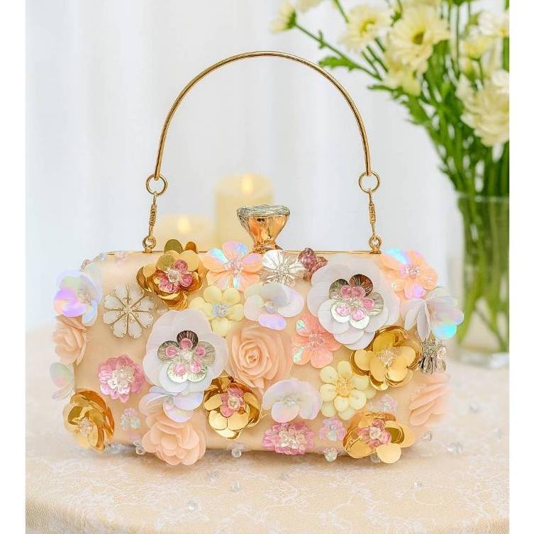 Waiwai Tas Selempang Bunga Wanita 350 Clutch