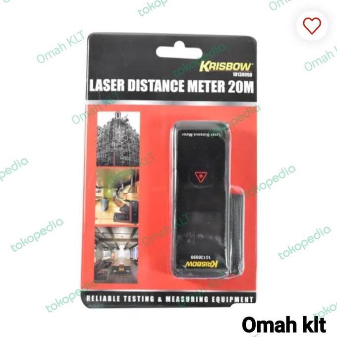 Terlaris Meteran Laser Digital Krisbow 20M Laser Distance Meter Krisbow