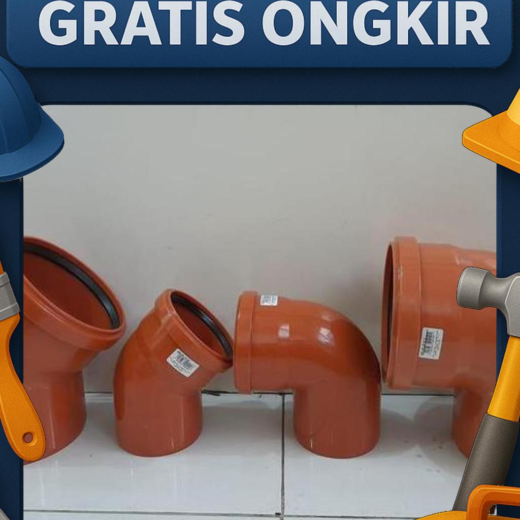 Fitting Sdr 41 110Mm / 4 Inchi Pipa Limbah Merk Ostendorf By Rucika