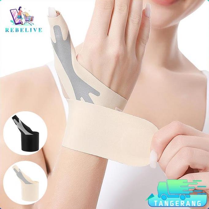 Penyangga Jari Jempol Tendon Pelindung Pergelangan Tangan Terapi Tangan Keseleo