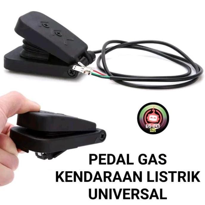 PEDAL GAS ELEKTRIK UNIVERSAL KENDARAAN LISTRIK  12V 24V 36V 48V 60V 72V MOBIL MOBILAN LISTRIK SEPEDA