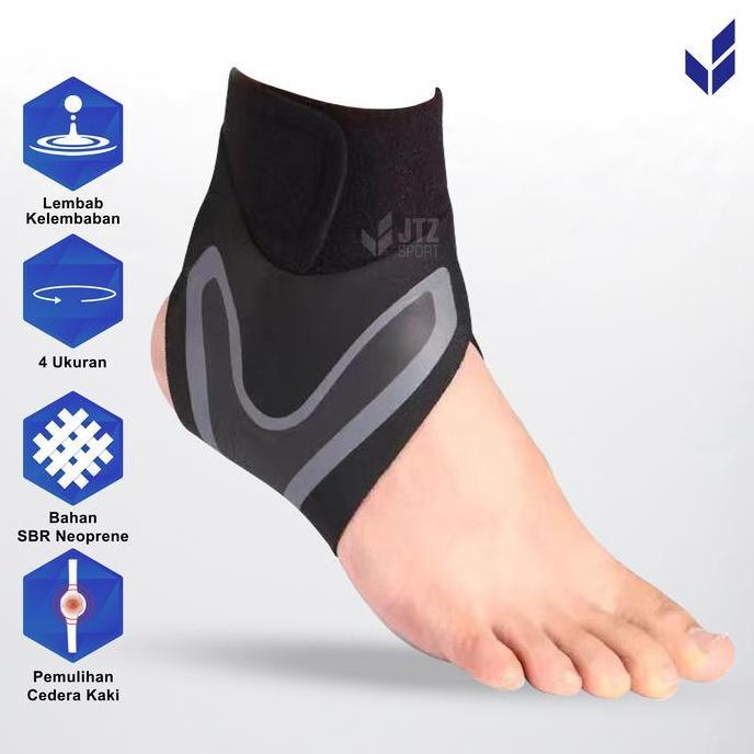 Ankle Kaki Support Sport Anti Cidera Pelindung Tumit