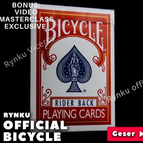 alexanderpool66 - kartu remi bicycle original merah - playing card kartu sulap