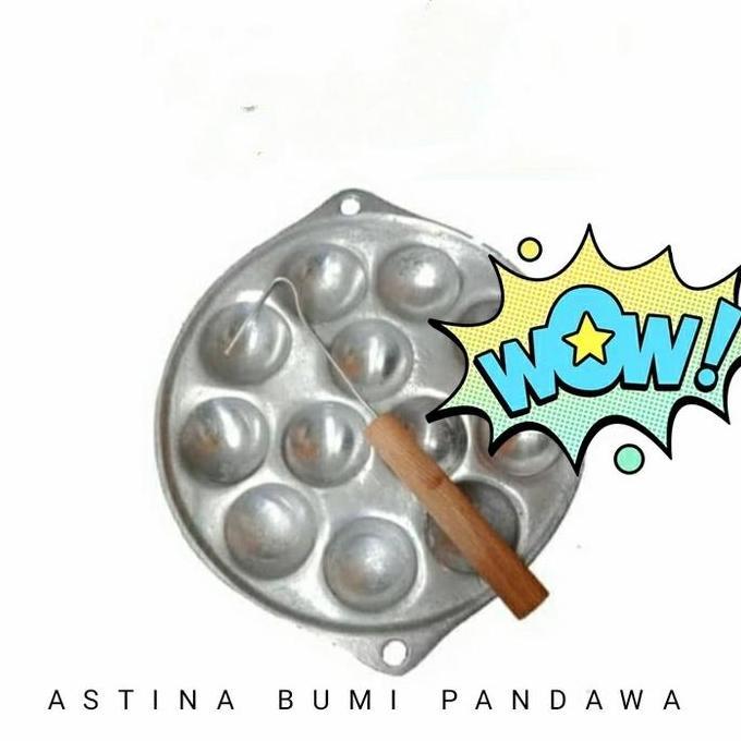 set cetakan kue lumpur 12 lubang/ cetakan cilor