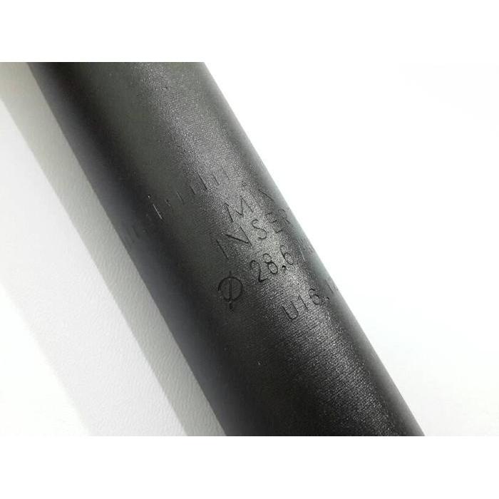 New Seatpost / Tiang Sadel Sepeda Uno Ukuran 28,6 Warna Hitam Alloy Original Dan Terpercaya