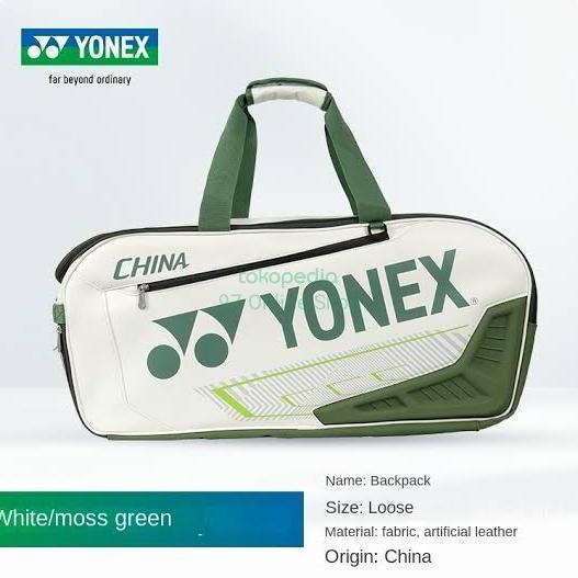 Tas Badminton / Tennis YONEX BA02331WEX EXPERT SERIES|ORIGINAL - WHITE Terlaris