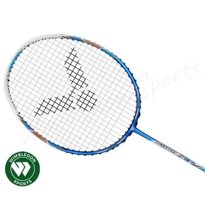 Raket Badminton Victor JetSpeed S 12 TD F BIRU / Victor JS-12TD F Terlaris