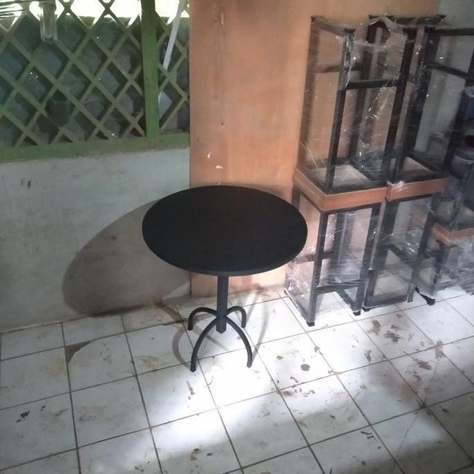 Terlaris Meja Bulat Besi Cafe